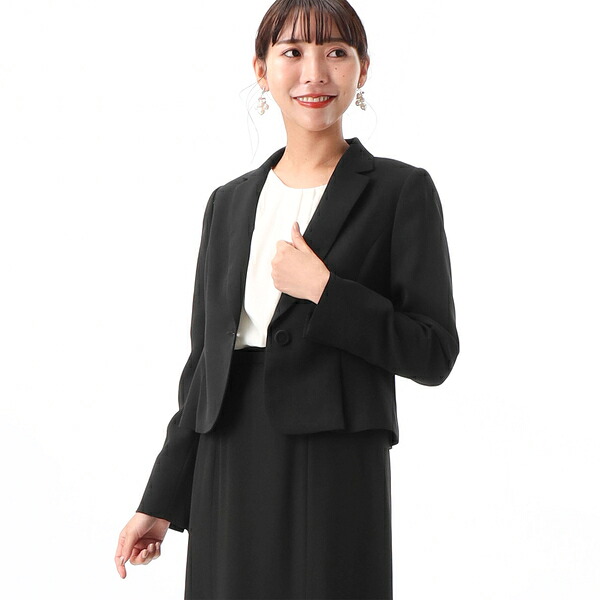 【喪服/礼服/ブラックフォーマル】テーラードジャケット／アンフィニ（INFINE）｜丸井（マルイ）店