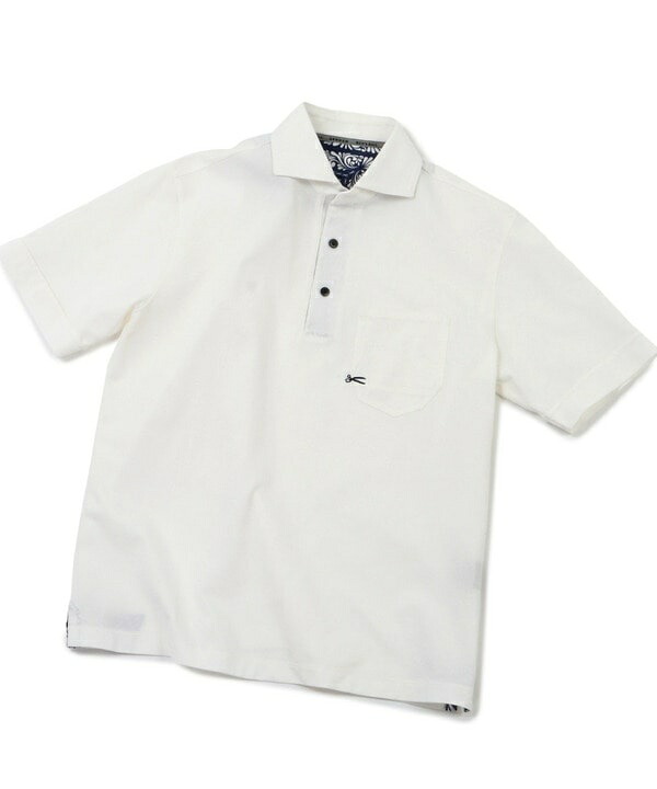 【DENHAM/デンハム】シルケットサーフニットポロシャツ／メンズビギ（MEN'S BIGI）