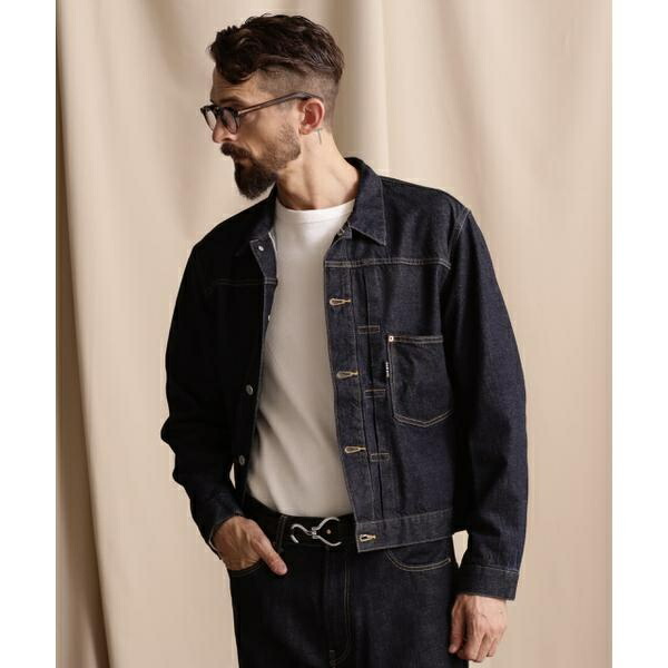 ✨Schott メンズデニムジャケット　Lサイズ✨ 22cd010-86422-01b.jpg