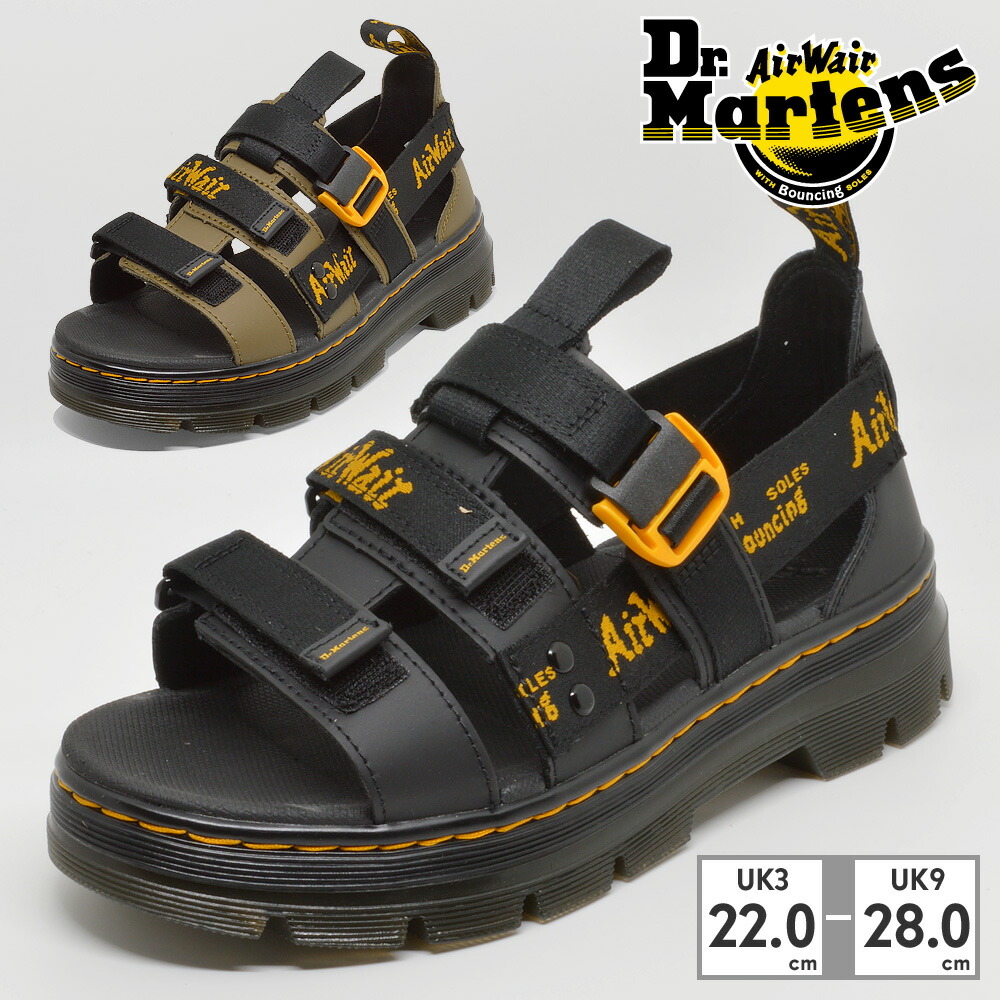 ト*。様 ドクターマーチン] サンダル ペアソン メンズ レディース レザー Dr.Martens ドクターマーチン サンダル PEARSON ペアソン メンズ