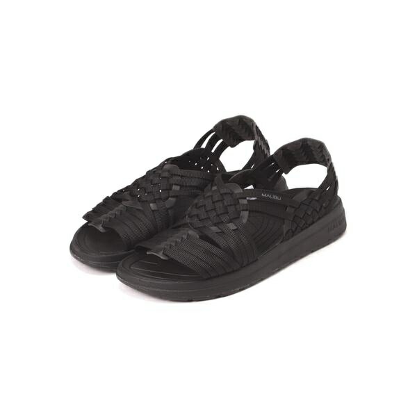 MALIBU SANDALS(マリブサンダルズ) |CANYON(UNISEX)BLACK／ビーセカンド（B'2nd）
