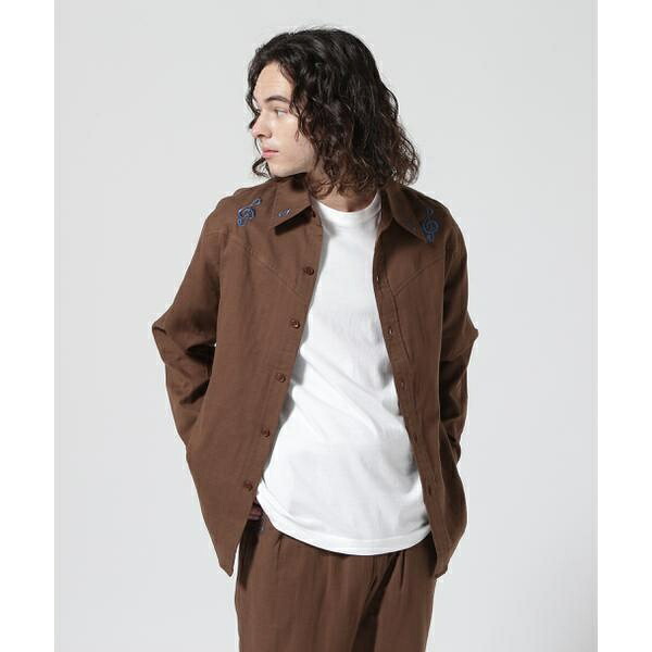 Lamrof／ラムロフ／W Ganze Westen Peace Shirts／エルエイチピー（LHP）