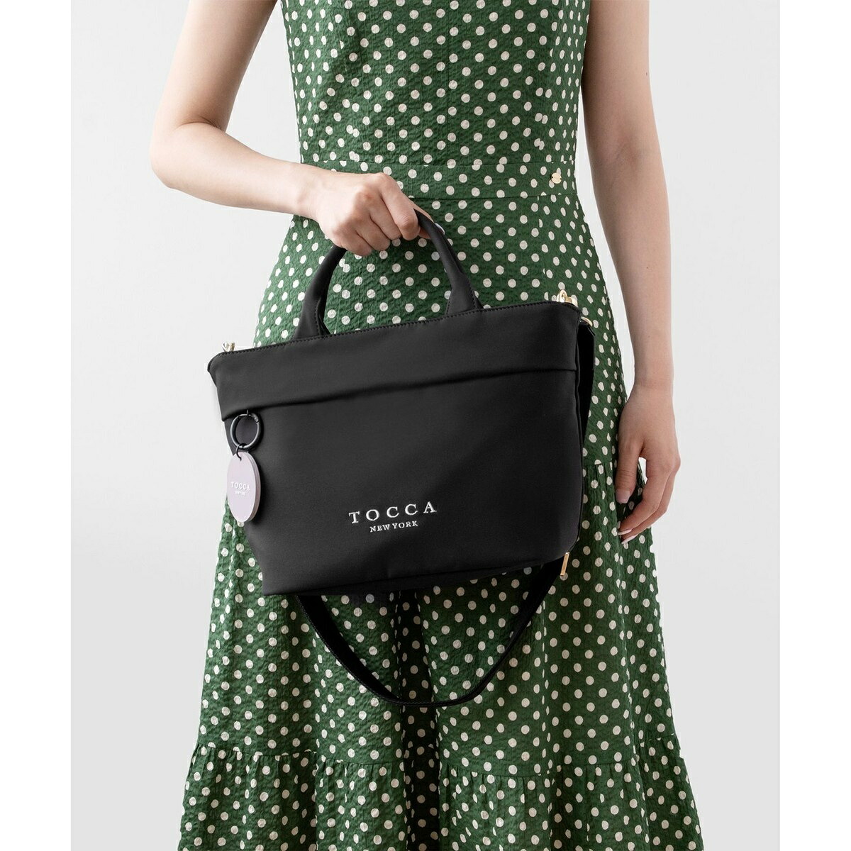 【WEB押さえる＆構成要素バス発着場押さえる】ARIA TOTE M トートバッグ M／トッカ（TOCCA）