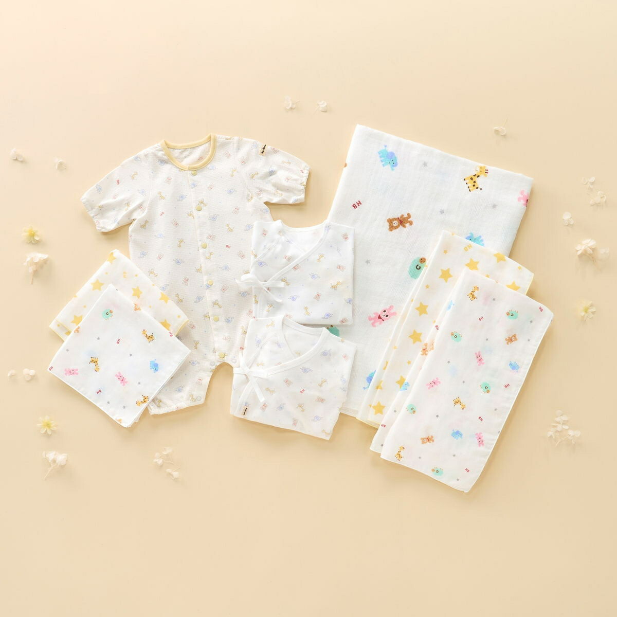 ミキハウス ベビー肌着 60cm 3点セット ミキハウス ベビー肌着 60cm 3点セット WEB限定】肌着セット