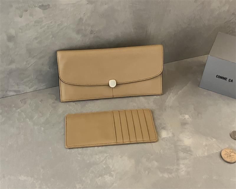 COMME CA レジェ 薄型長札入れ コムサ／コムサ（COMME CA） 財布・ケース-バッグ・小物・ブランド雑貨-レディース財布