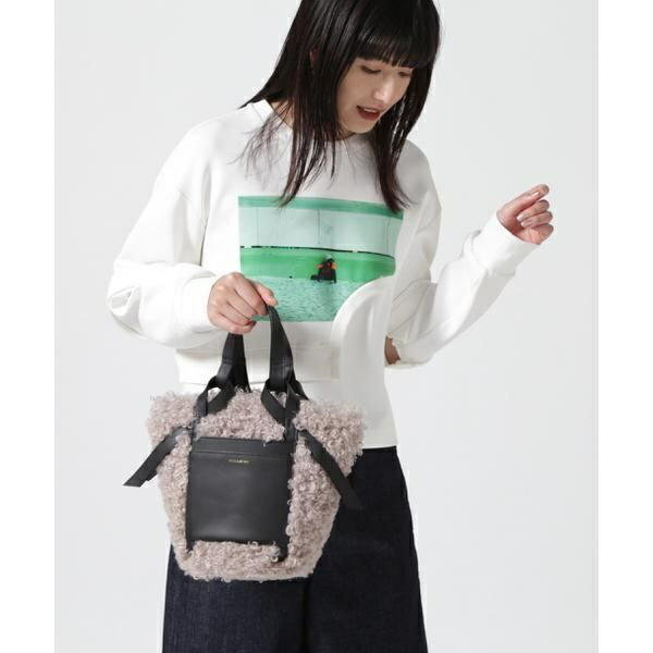 ★美品★VIOLAd'ORO / レザー エコファー メッシュ バッグ 楽天市場】30%OFF/VIOLAd'ORO ヴィオラドーロ V-8563 エコファー