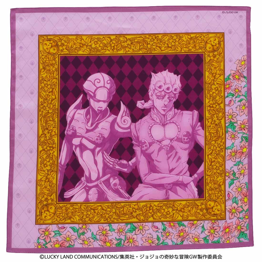 JOJO 25th 黄金の風　ローソン限定オリジナルタオル JOJO 25th 黄金の風ローソン限定オリジナルタオル