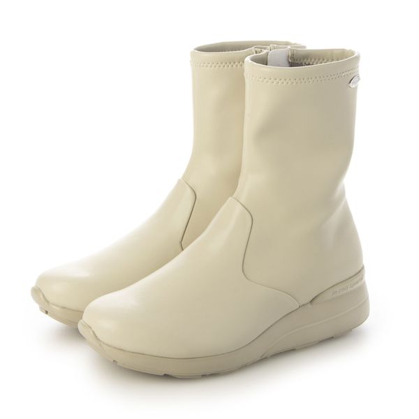【降雨相応う】ヒールアップミドルブーツ(LCS アンジェ LG)／ルコック スポルティフ（lecoq sportif）