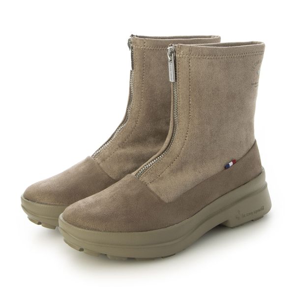【レイン対応】フロントジッパーボリュームソールブーツ(LCS ベレー IV FZ)／ルコック スポルティフ（lecoq sportif）