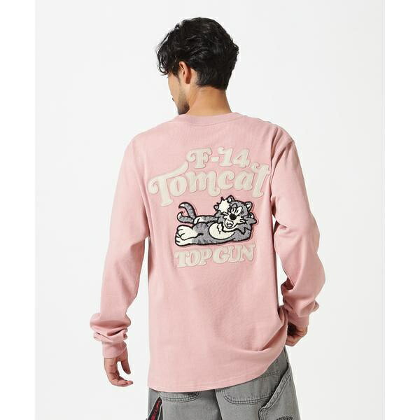 《直営店限定》SAGARA TOM CAT L／S T-SHIRT／アヴィレックス（AVIREX）