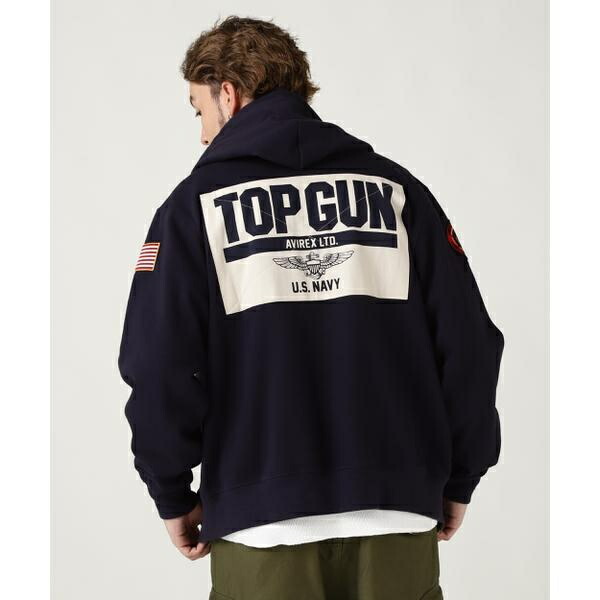 LONG SLEEVE ZIP PARKA DUST DEVILS／アヴィレックス（AVIREX）