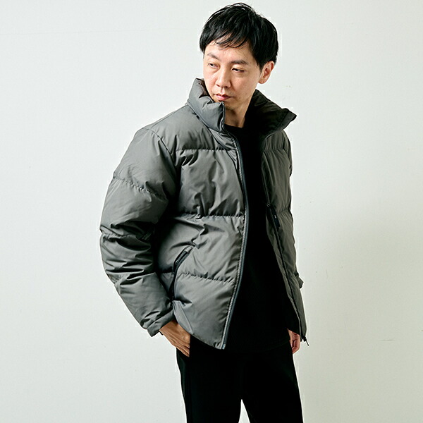 【MASTER FRAME】スタンドカラージップアップダウンジャケット／メンズメルローズ（MEN'S MELROSE）