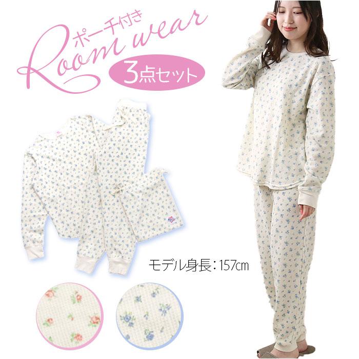 JEMORGAN レディース ワッフル花柄３点セット／バックヤードファミリー（BACKYARD FAMILY） 6,232円