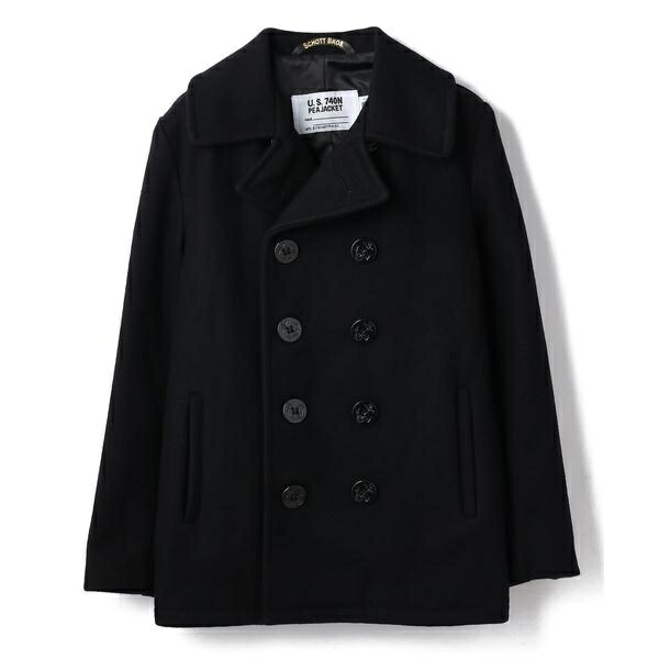 いろはす USA製 Schott 中綿入り シングルPコート 40 楽天市場】Schott[ショット] 756US SINGLE PEA COAT/シングル