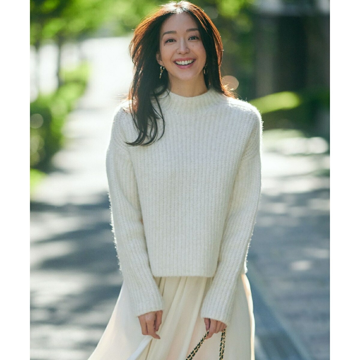 楽天市場】AMBERGLEAM Cotton V neck Sweater コットンVネック