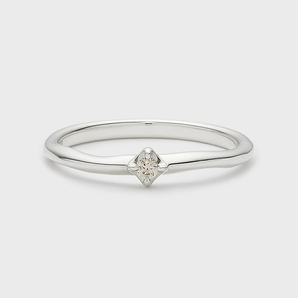 シルバーダイヤモンドリング（0.03ct）／ノジェス（NOJESS）