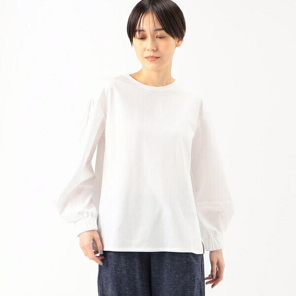 ポンチ 袖パフプルオーバー／ギャバジン K.T（Gabardine K.T）