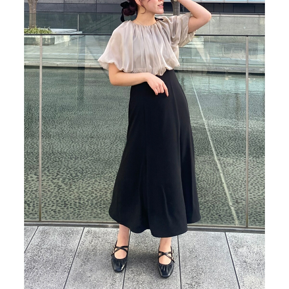 楽天市場】kaene デザインリボンボレロセットドレス／アーバンリサーチ