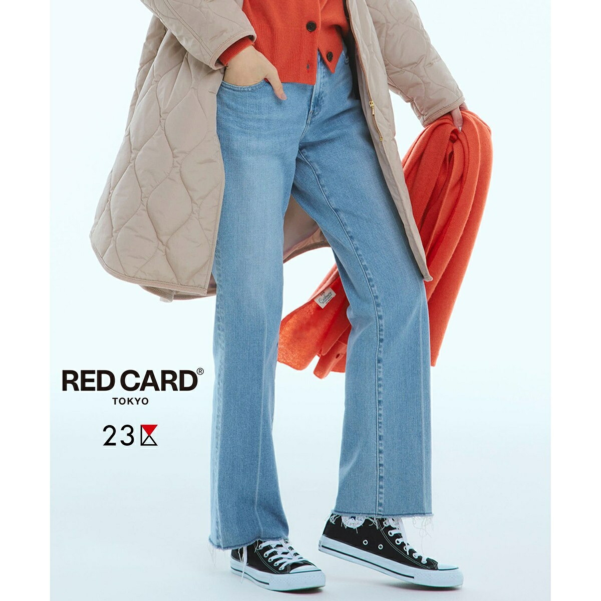 【RED CARD TOKYO&times;23区】デニム フレアパンツ／23区（23KU）｜丸井（マルイ）店