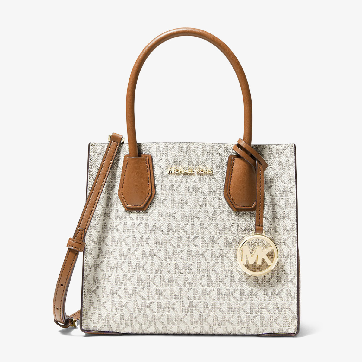 MERCER ショッパートート クロスボディ ミディアム - MKシグネチャー/マイケル・コース(Michael Kors)