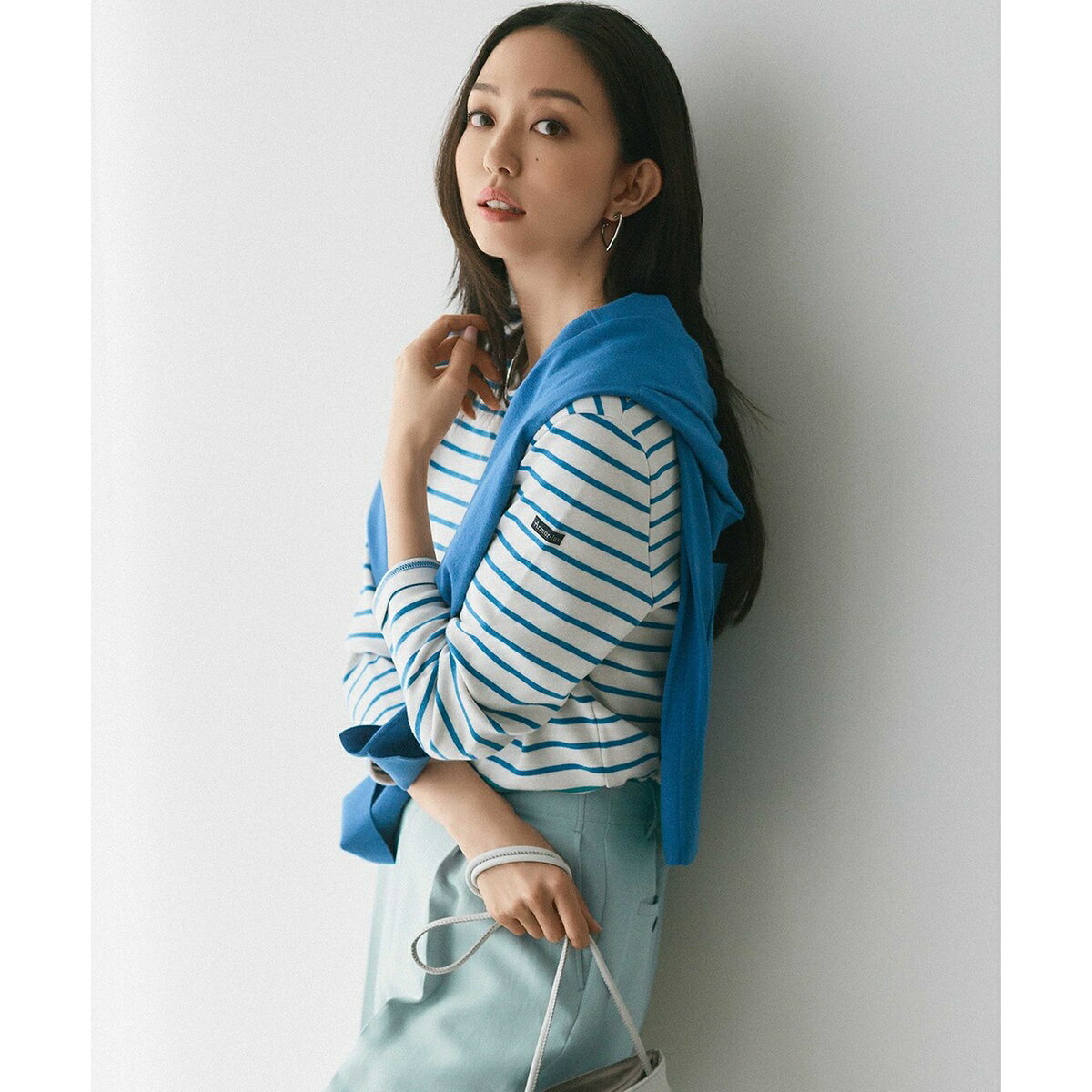 【Oggi4月号掲げる/洗える】Armor-lux 間借り人 カットソー／23区（23KU） Tシャツ・カットソー-トップス