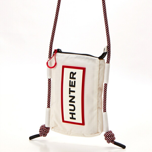 トラベル リップストップ リサイクル ナイロン フォンポーチ／ハンター（HUNTER）｜丸井（マルイ）店