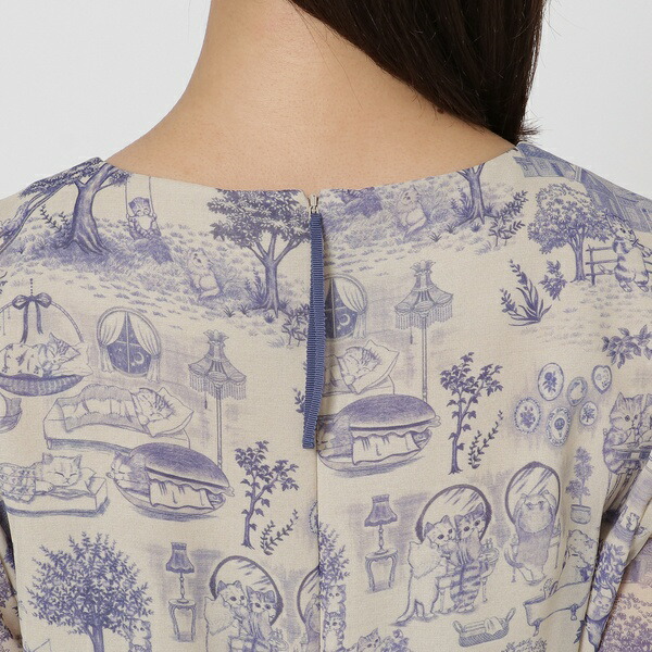 22fabric】キャットガーデンワンピース／ジョリープッペ（Jolly Poupee）