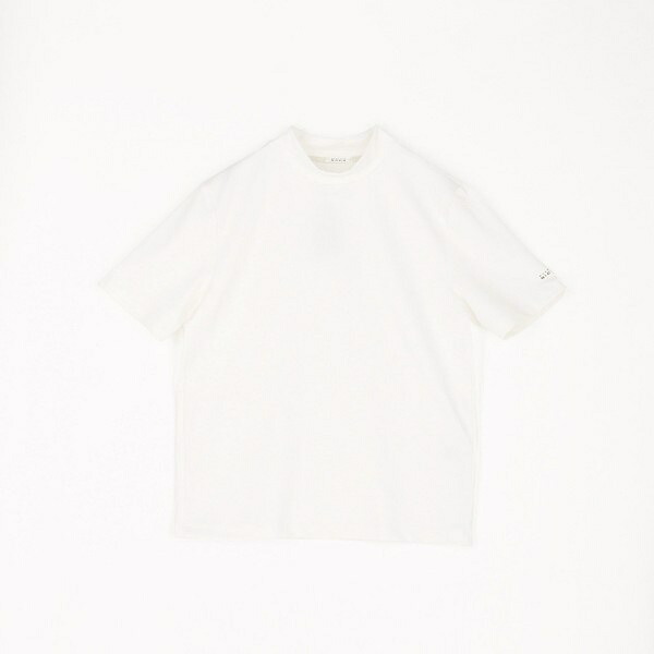 メランジジャカード モックネックTシャツ／ムッシュニコル（MONSIEUR NICOLE）