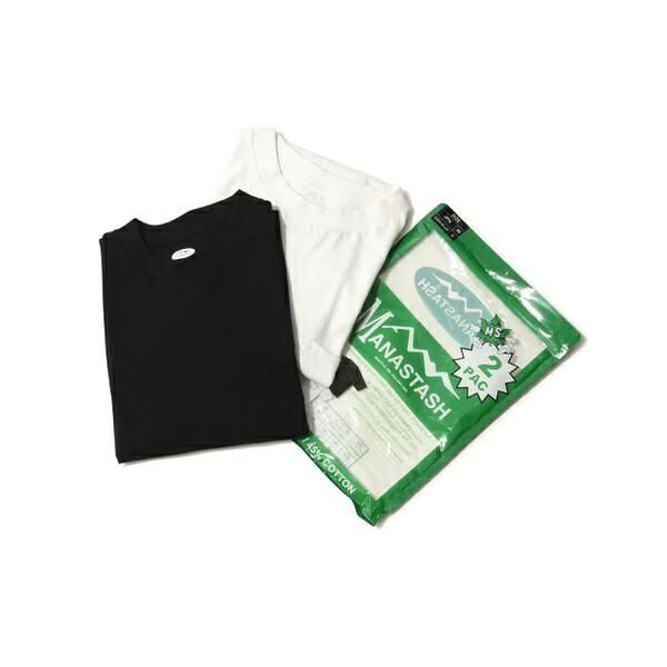 MANASTASH／マナスタッシュ／HEMP PACK TEES (2 PACK)／ヘンプパックT／マナスタッシュ（Manastash）