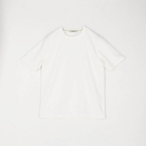 【ex/tra】ワーヘル編み物 ドビー半袖ティーシャツ／ムッシュニコルエクストラ（MONSIEUR NICOLE ex/tra） Tシャツ・カットソー-メンズファッション