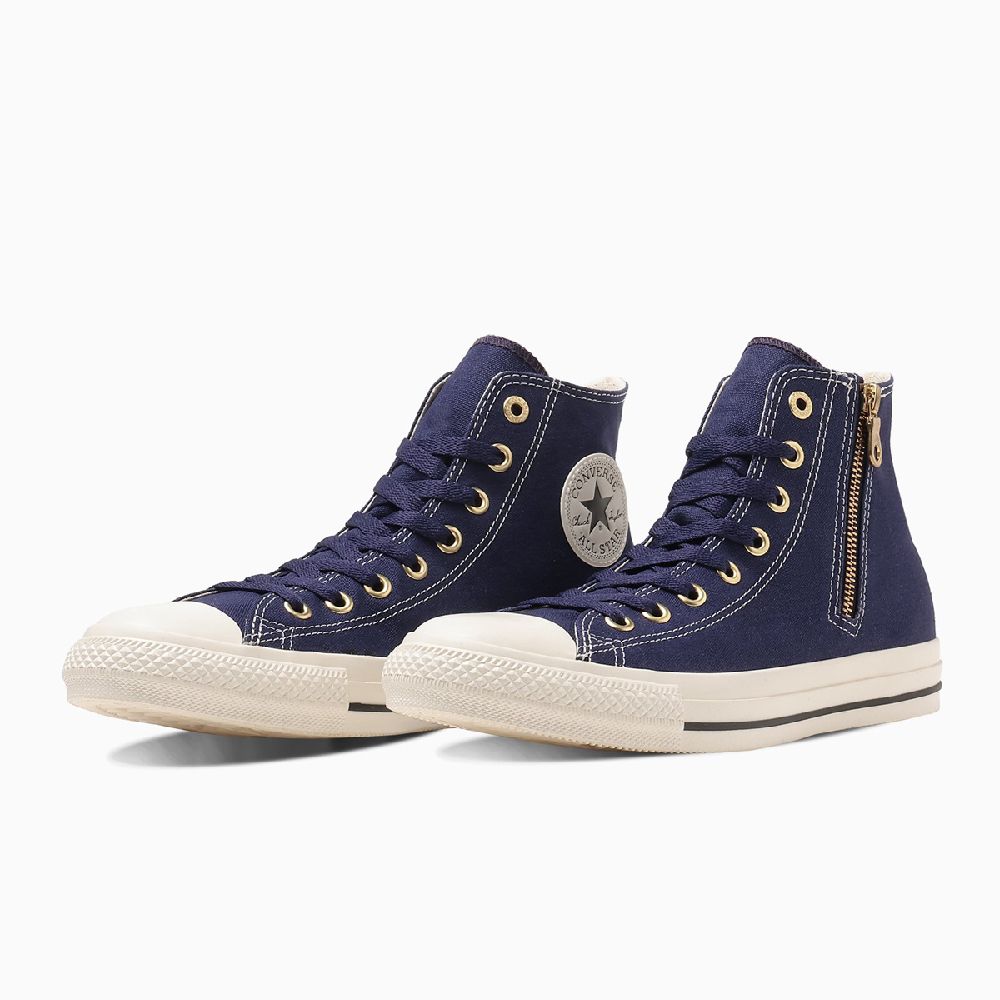 コンバース converse ロングスニーカー　スニーカーブーツ　黒×ゴールド コンバース converse ロングスニーカー スニーカーブーツ 黒