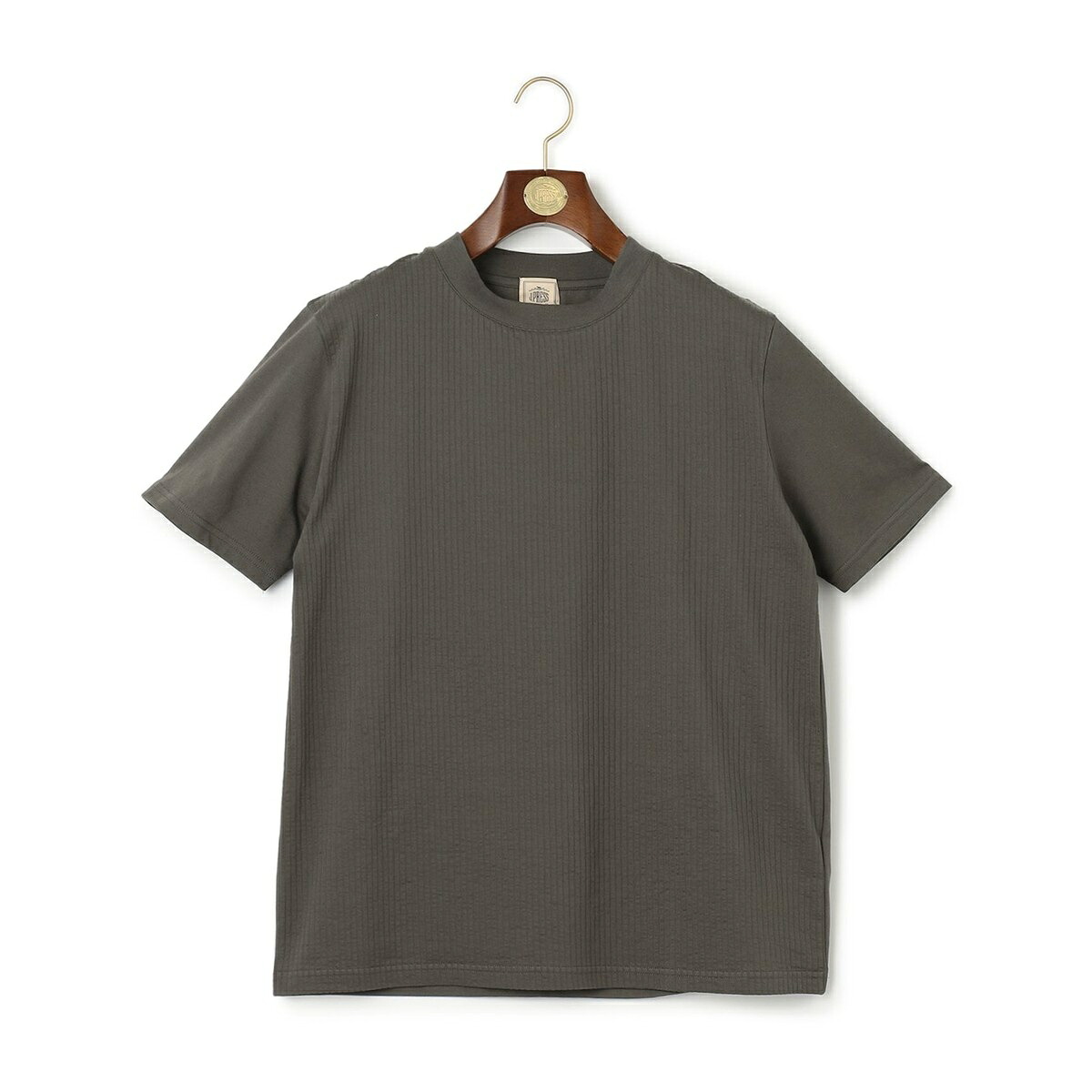 【ビジネス対応】【吸湿速乾】【J.PRESS PREMIUM JERSEY】 シアサッカー Tシャツ／Ｊプレス（J.PRESS）