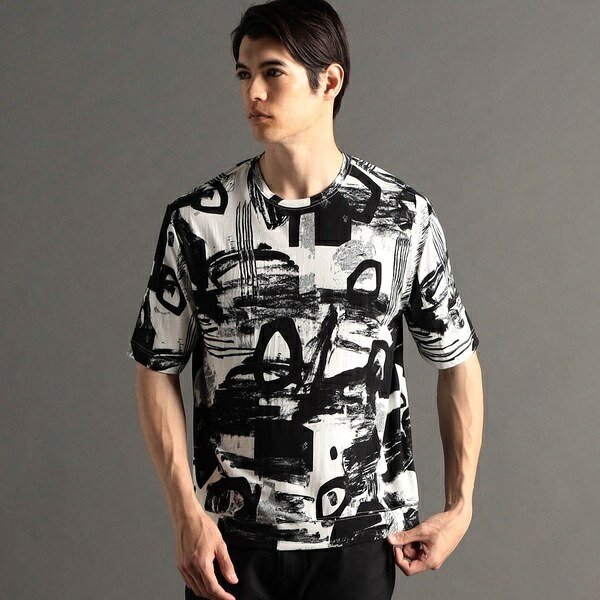 SPRINTEX Hakeme print 半袖Tシャツ／ムッシュニコルエクストラ（MONSIEUR NICOLE ex/tra）｜丸井（マルイ）店