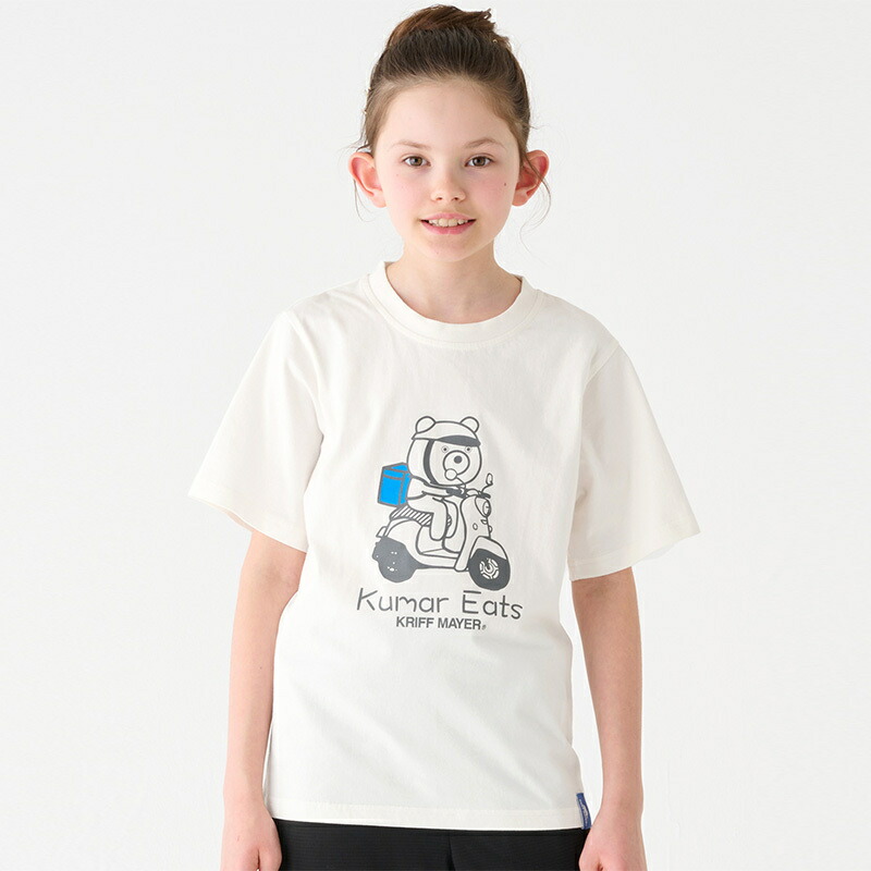 【接触冷感で涼しい！】涼TOUCH プリント Tシャツ クーマーイーツ 130cm〜170cm／エスエーエス（SAS）画像