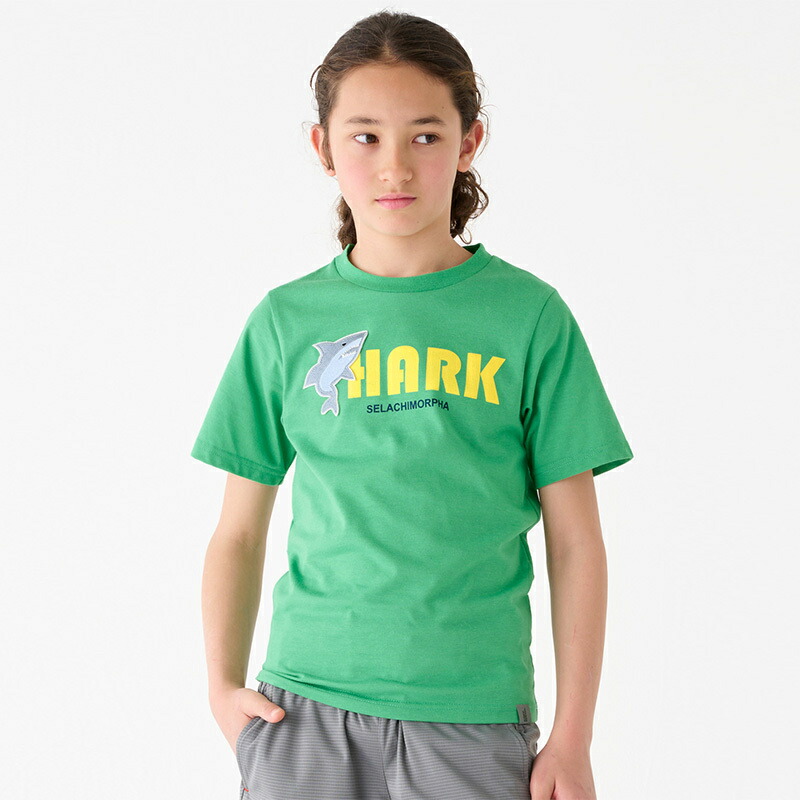 【接触冷感でひんやり！】涼TOUCH ワッペン Tシャツ 130cm〜170cm／エスエーエス（SAS）画像