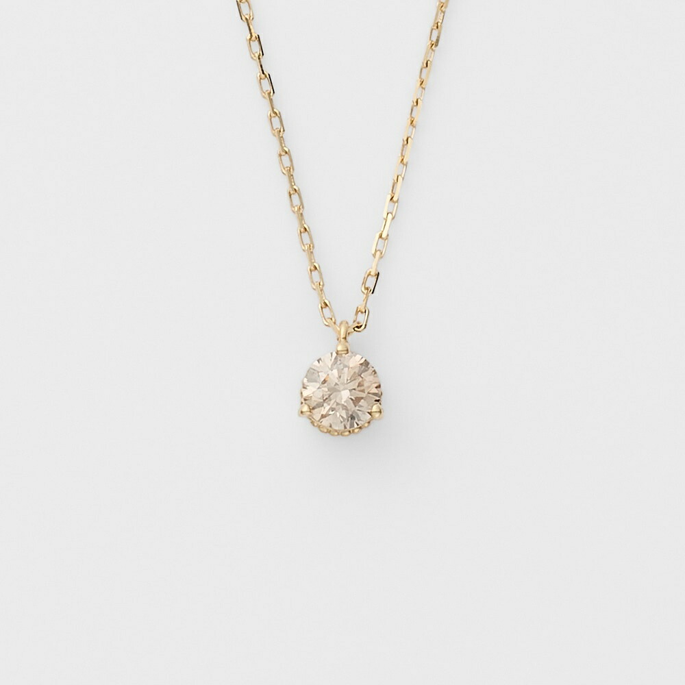 K18ダイヤモンドネックレス(0.15ct)/アガット(agete)|丸井(マルイ)店