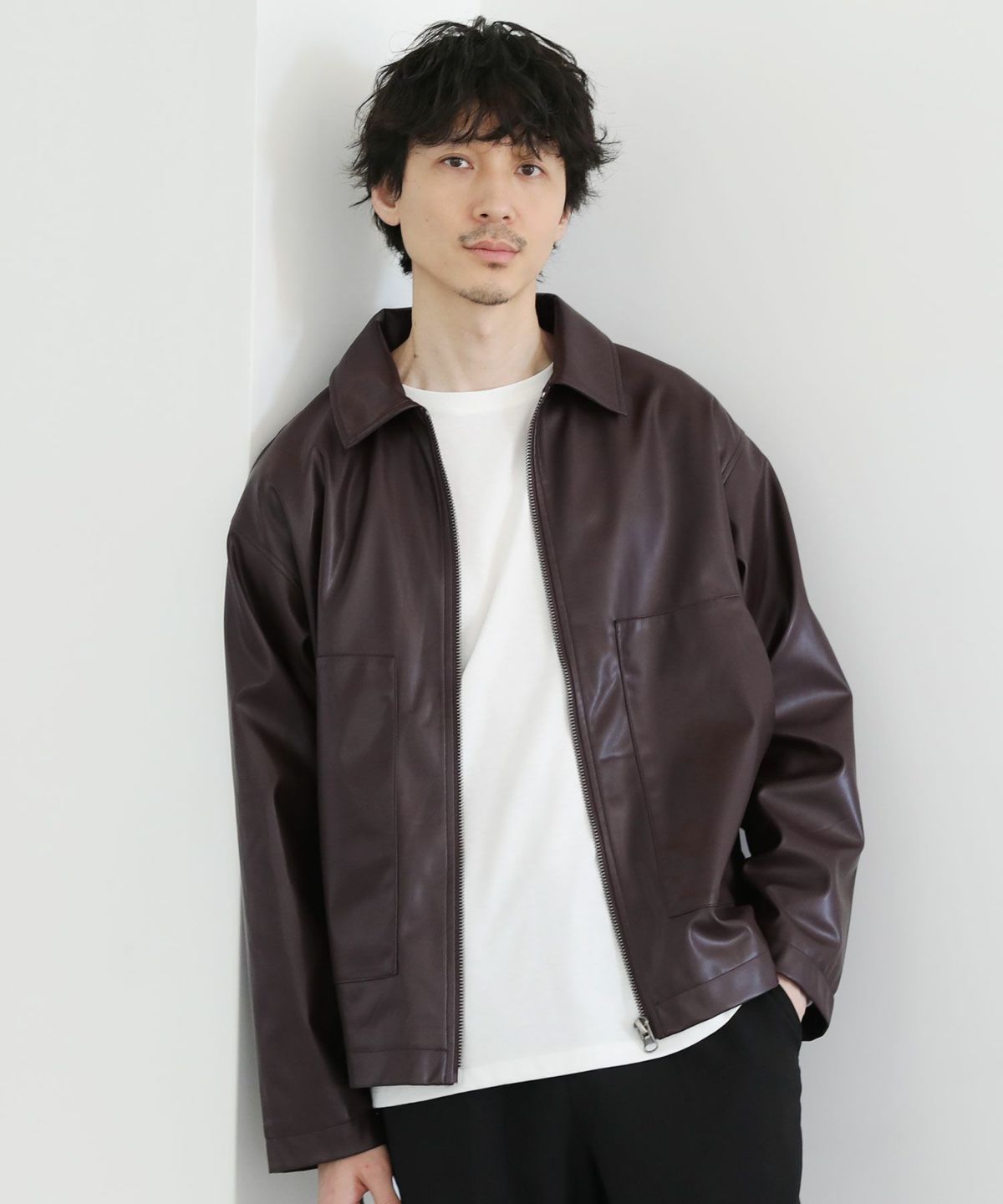 楽天市場】【FORTPOINT/フォートポイント】フェイクレザージャケット