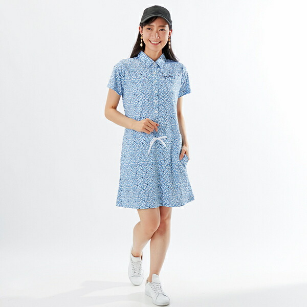 Maria pipiワンピース Maria pipi / コットンフラットレースドレス ピンク I-25-08-15