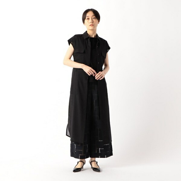〔 TALLサイズ 〕 シアーボイル シャツワンピース／コムサ（COMME CA） 21,368円