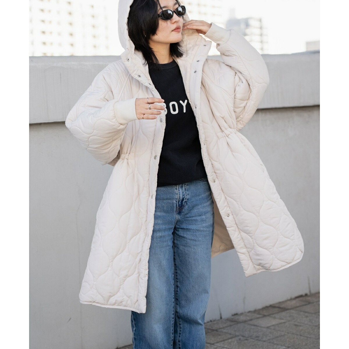 楽天市場】『ユニセックス』Quilted short coat／かぐれ（kagure