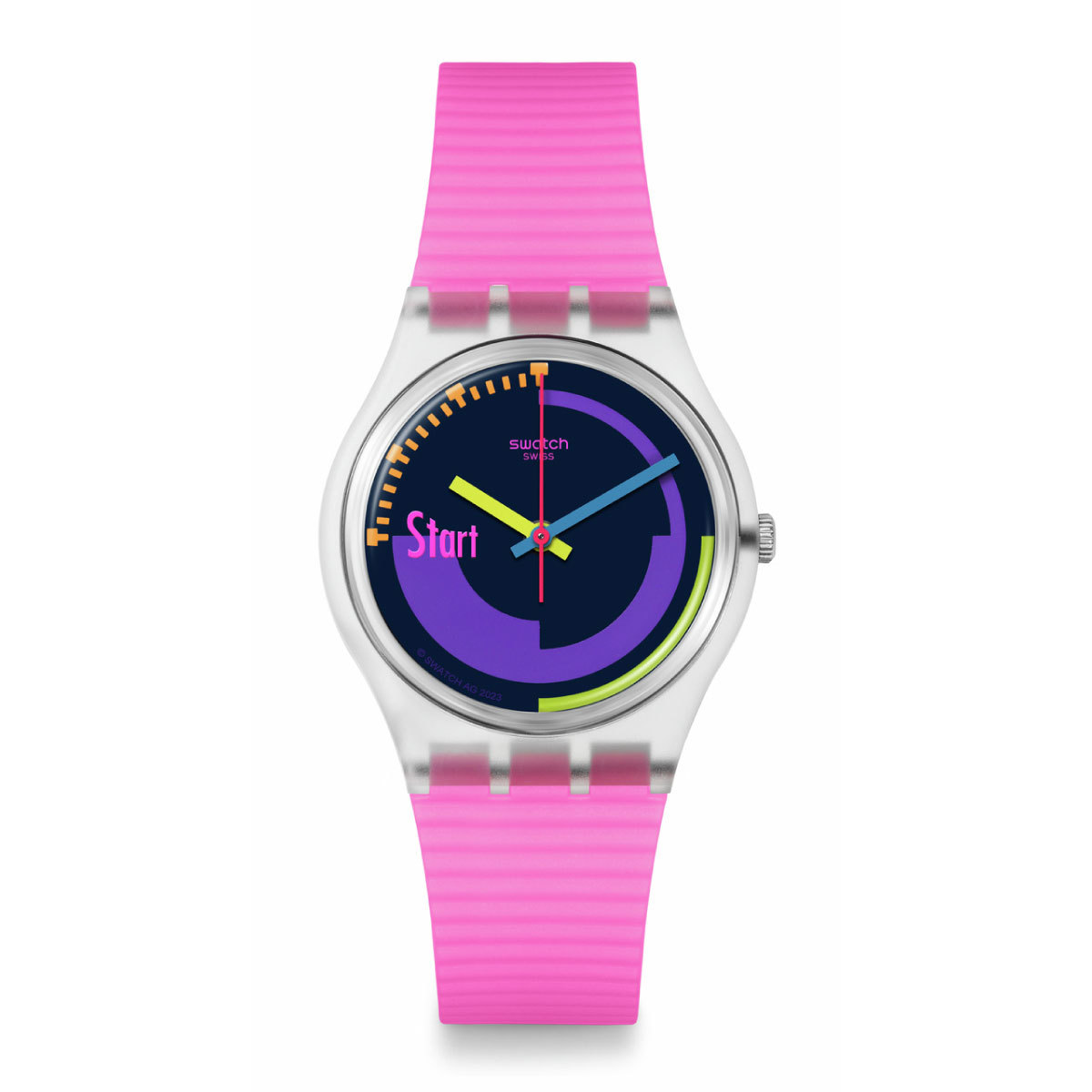 SWATCH NEON PINK PODIUM【国内正規品】SO28K111／スウォッチ（SWATCH）