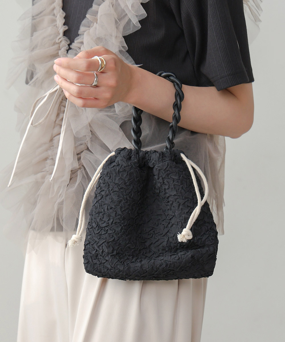 楽天市場】アフリカンスクエア ラフィアかぎ編みバッグ丸底長編／か