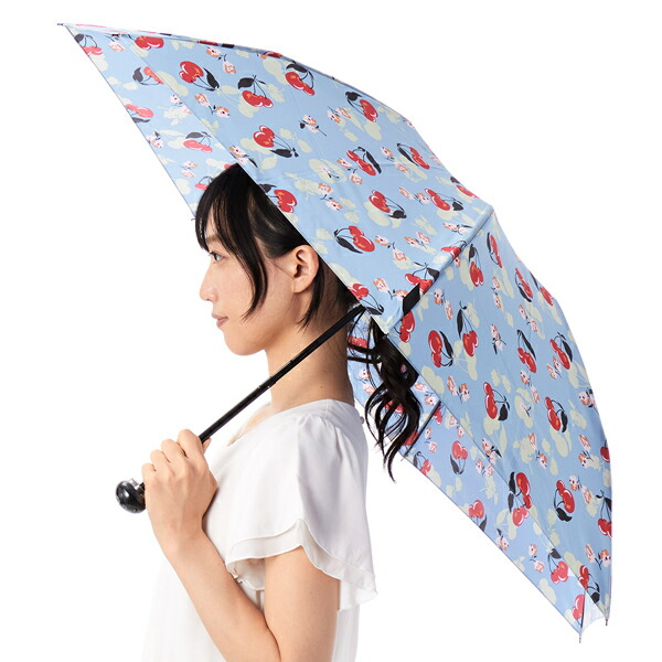 楽天市場】アナ スイ 小花柄プリント 晴雨兼用傘(一段スライド傘