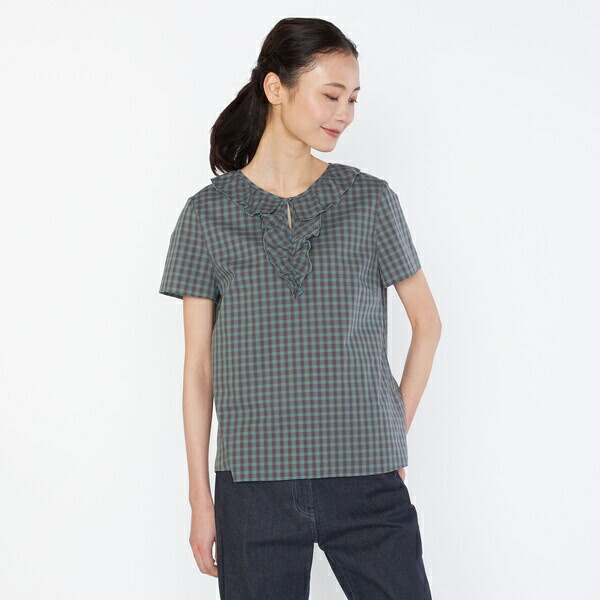 楽天市場】フィールドチェックブラウス／キース（KEITH） : 丸井