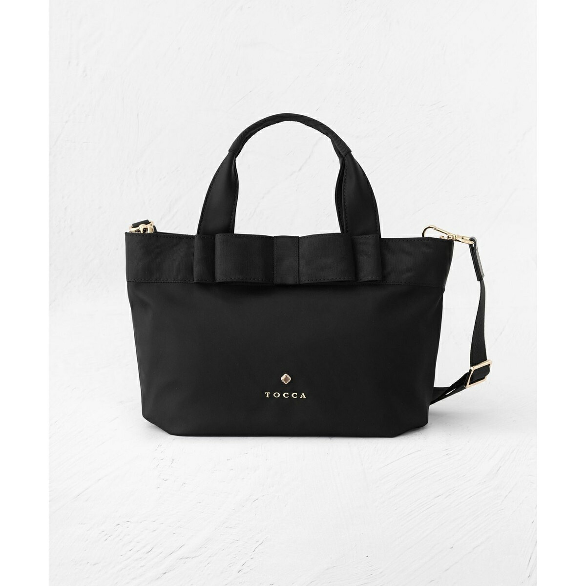 【成年者百花掲げる】RIBBON BRICK TOTE M トートバッグ M／トッカ（TOCCA）