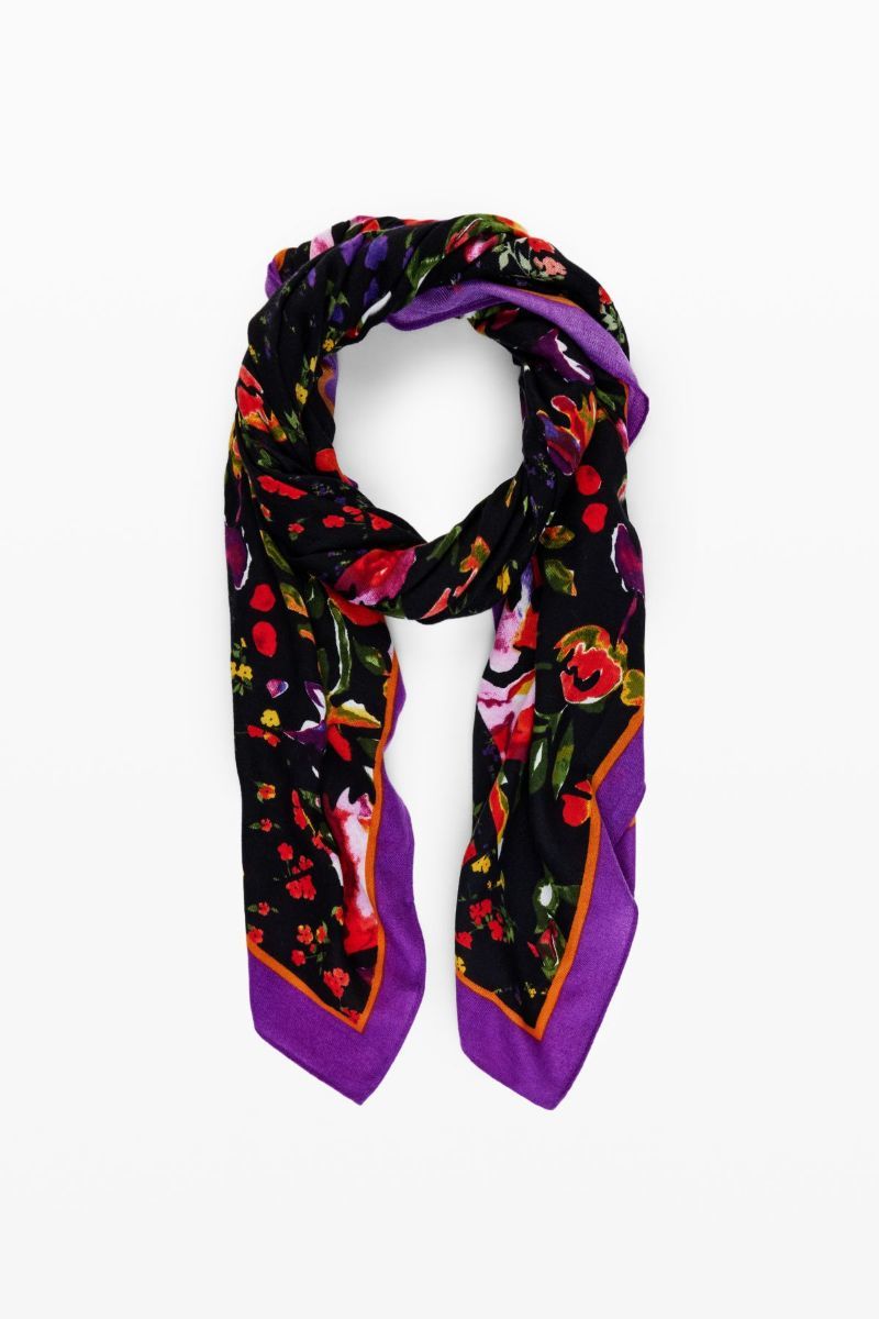 MIXED FLOWERS 2 RECTANGLE 長方形スカーフ／デシグアル（Desigual） 4,734円