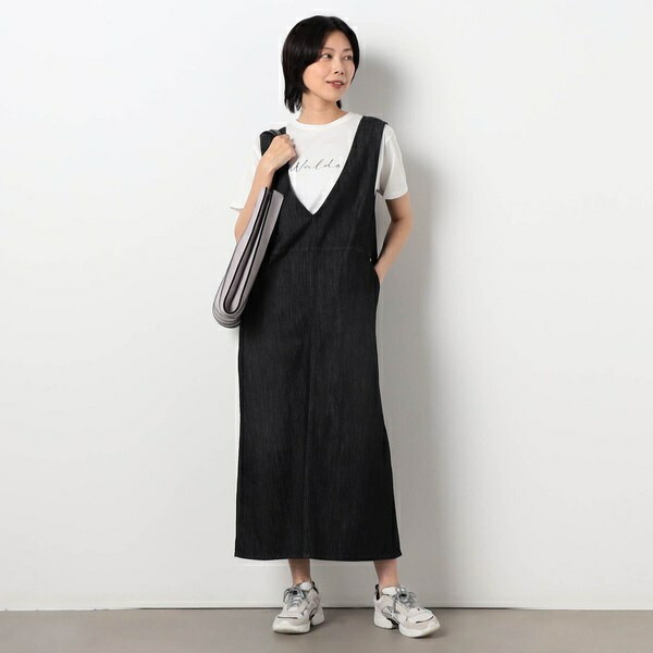 【美品】別注 Lee×ROSSO FRONT ZIP ジャンパースカート URBAN RESEARCH ROSSO WOMEN（アーバンリサーチ ロッソ）の
