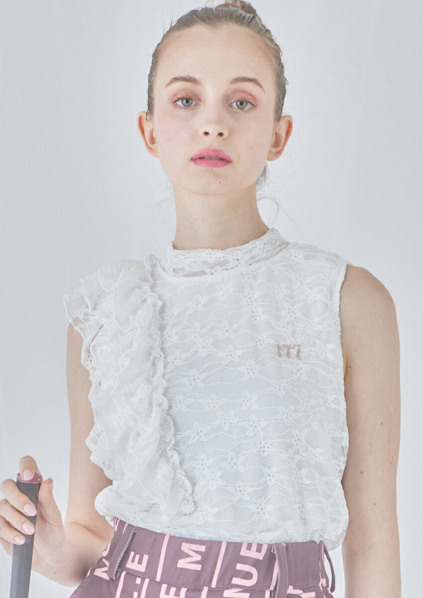 race sleeve tops／ミヌエール（minuere）