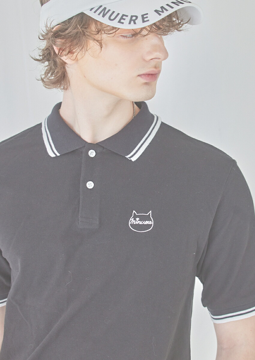 unisex polo／ミヌエール（minuere）