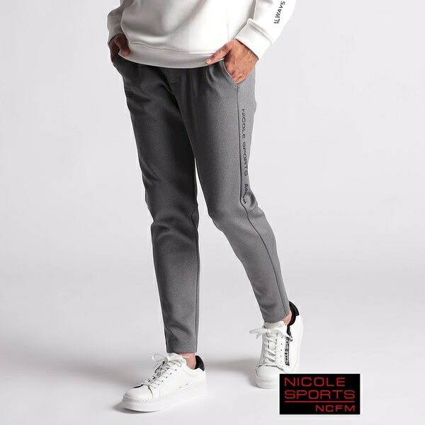 【NICOLE SPORTS】Admiral別注3Dテックパンツ／ニコルクラブフォーメン（NICOLE CLUB FOR MEN）